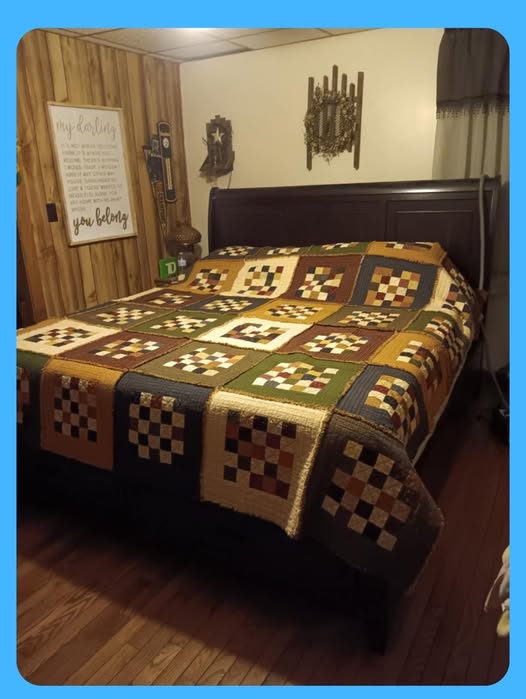 Checkerboard Quilt Patch